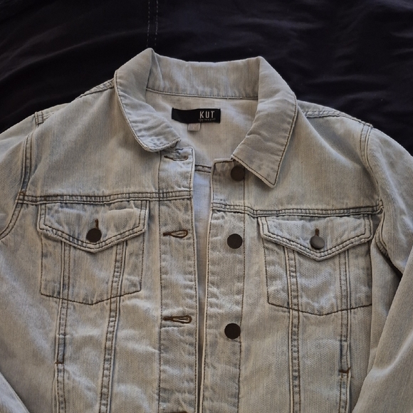 Kut from the Kloth Jackets & Blazers - Kut from the Kloth Denim Jacket Razorbacks Game Day